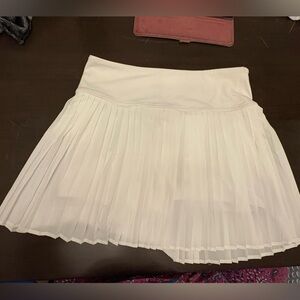 Fabletics White Skater Skirt